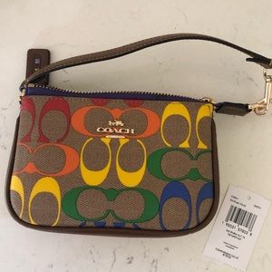 Coach Nolita 15 Pride Rainbow Signature Canvas New 🌈